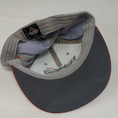 Indy Rebels Fastpitch Fitted Hat Multicolor L/XL Embroidered Pacific Headwear