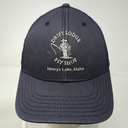 Orvis Trucker Hat Blue One Size Drift Lodge Fly Shop Henrys Lake Idaho Mesh