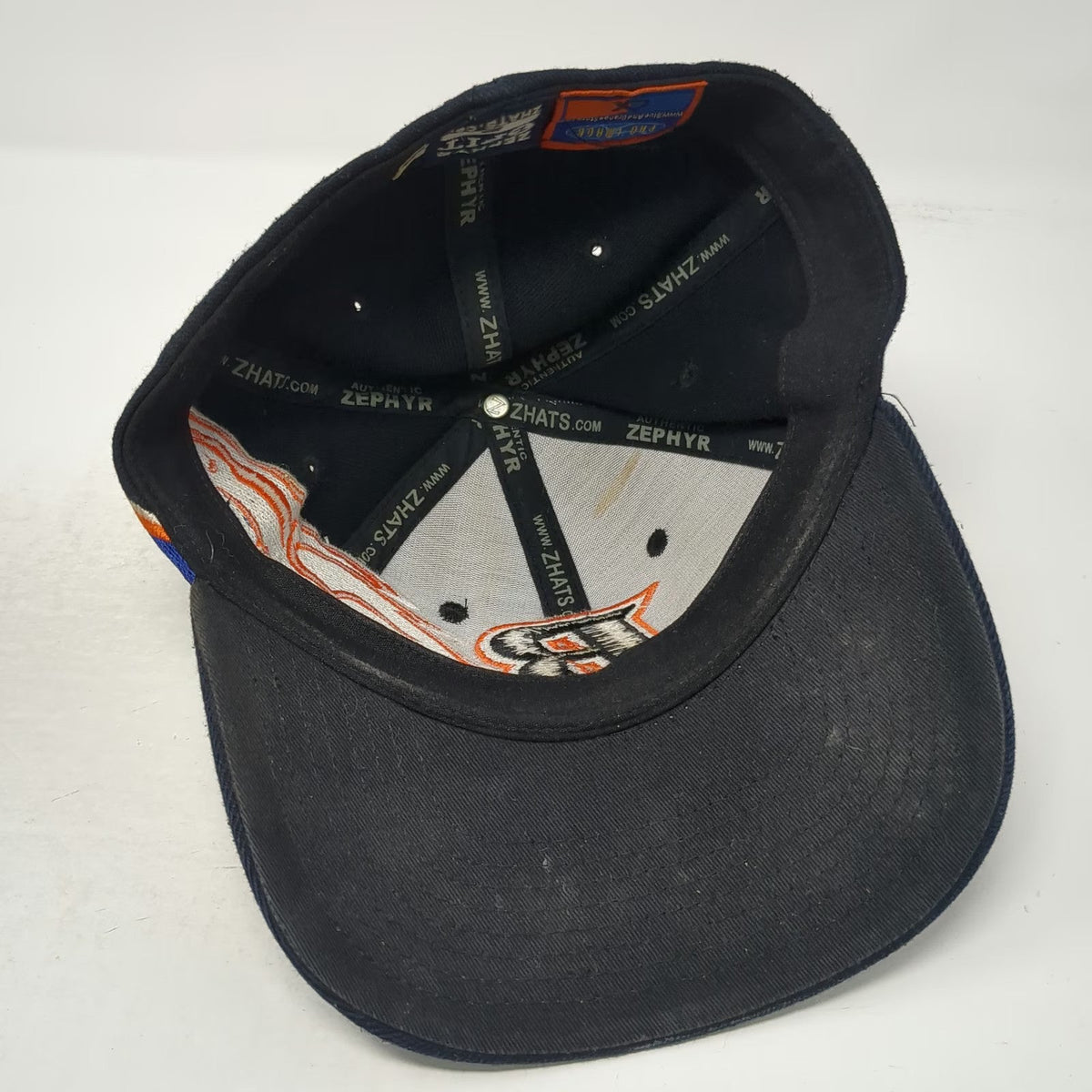 Boise State Broncos NCAA Zephyr Blue S Cap Fitted 3D Embroidery Stretch Fit Hat