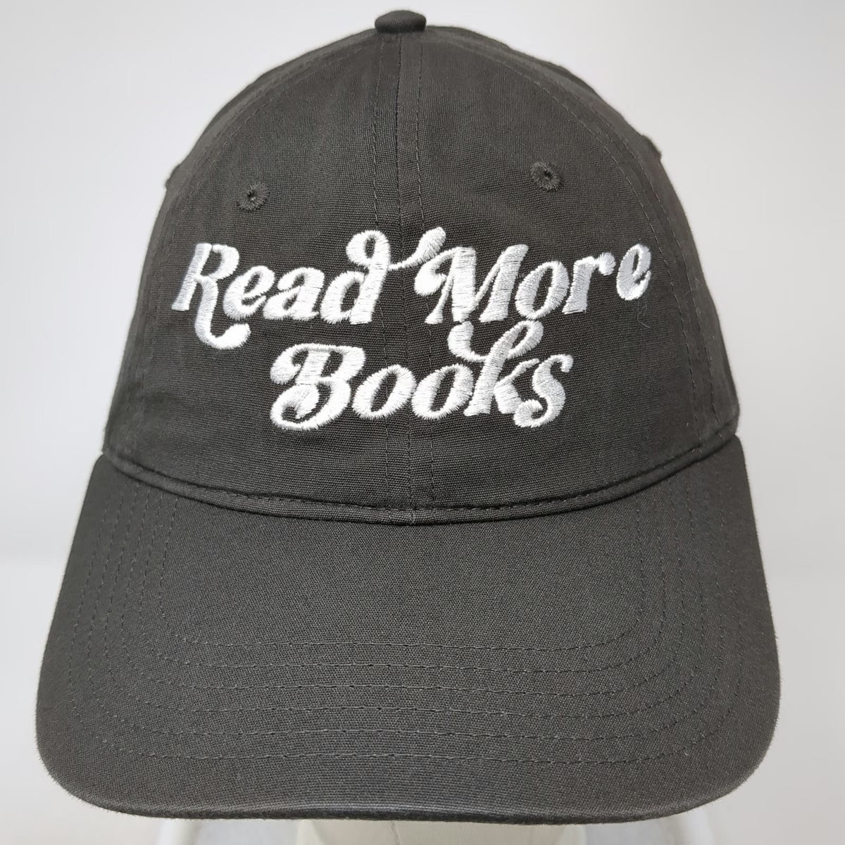 as colour Baseball Cap Brown One Size Read More Books Embroidery Slideback Hat