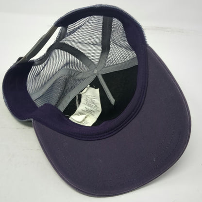 Patagonia Trucker Hat Purple One Size Half Dome Mountain Graphic Mesh Snapback