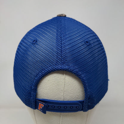 Captivating Headwear Men's Snapback Mesh Back Camo Hat Florida Gators Logo
