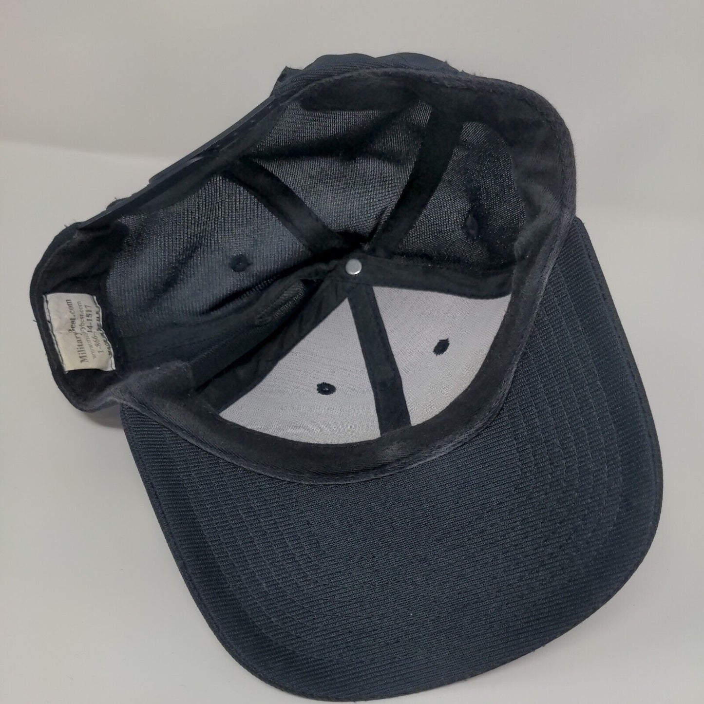 US Air Force Retired Snapback Hat Blue One Size Adjustable 6 Panel