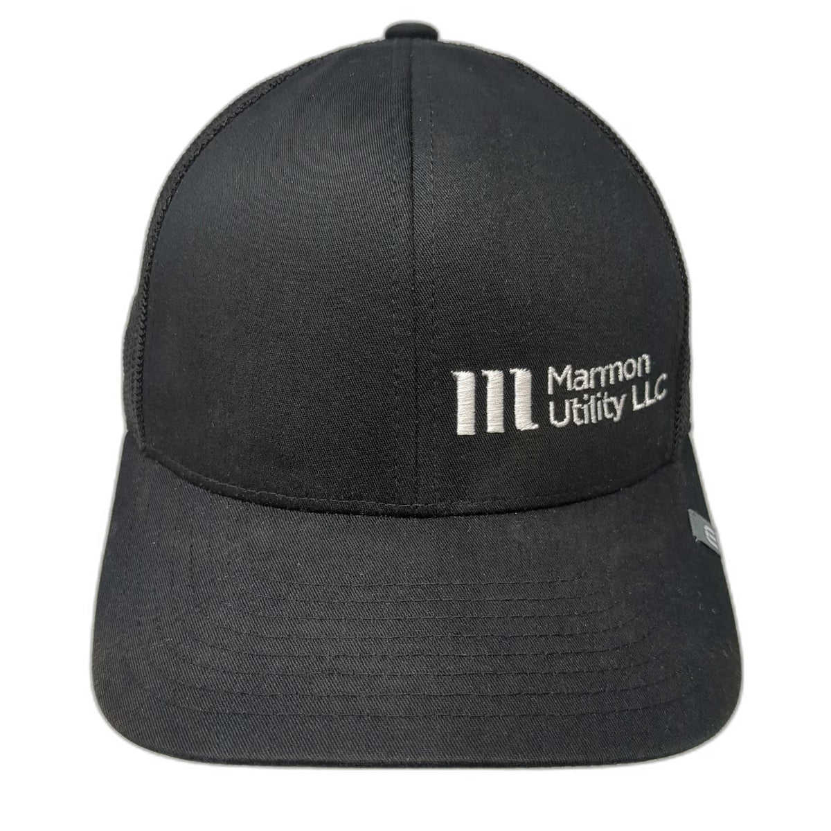Yupoong Trucker Hat Black One Size Marmon Utility LLC Mesh Snapback Adjustable