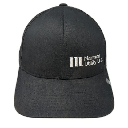 Yupoong Trucker Hat Black One Size Marmon Utility LLC Mesh Snapback Adjustable