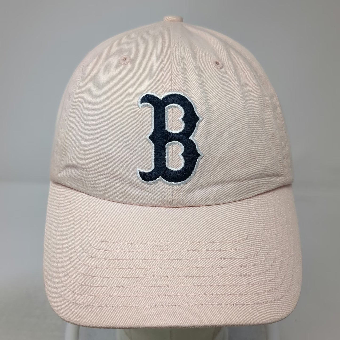 Boston Red Sox MLB Twins Enterprise Baseball Cap Pink One Size Slideback Logo