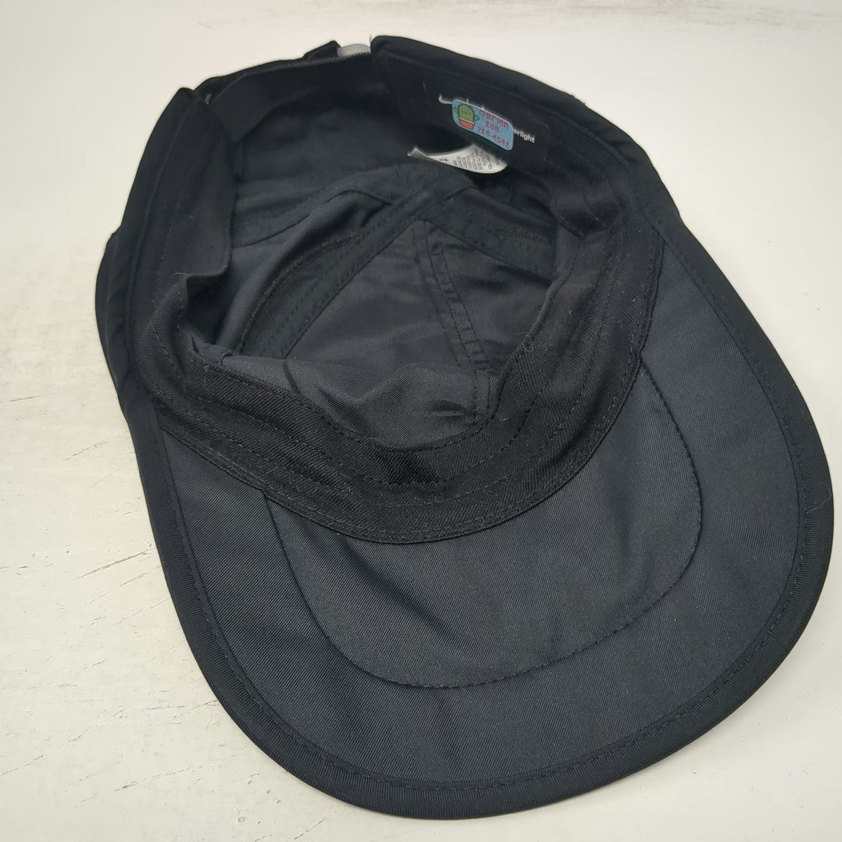 Nike Baseball Cap Black One Size Lightweight Performance Swoosh Slideback Hat