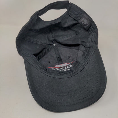 Pizza Hut Strapback Hat Black OSFA Embroidered Employee Uniform