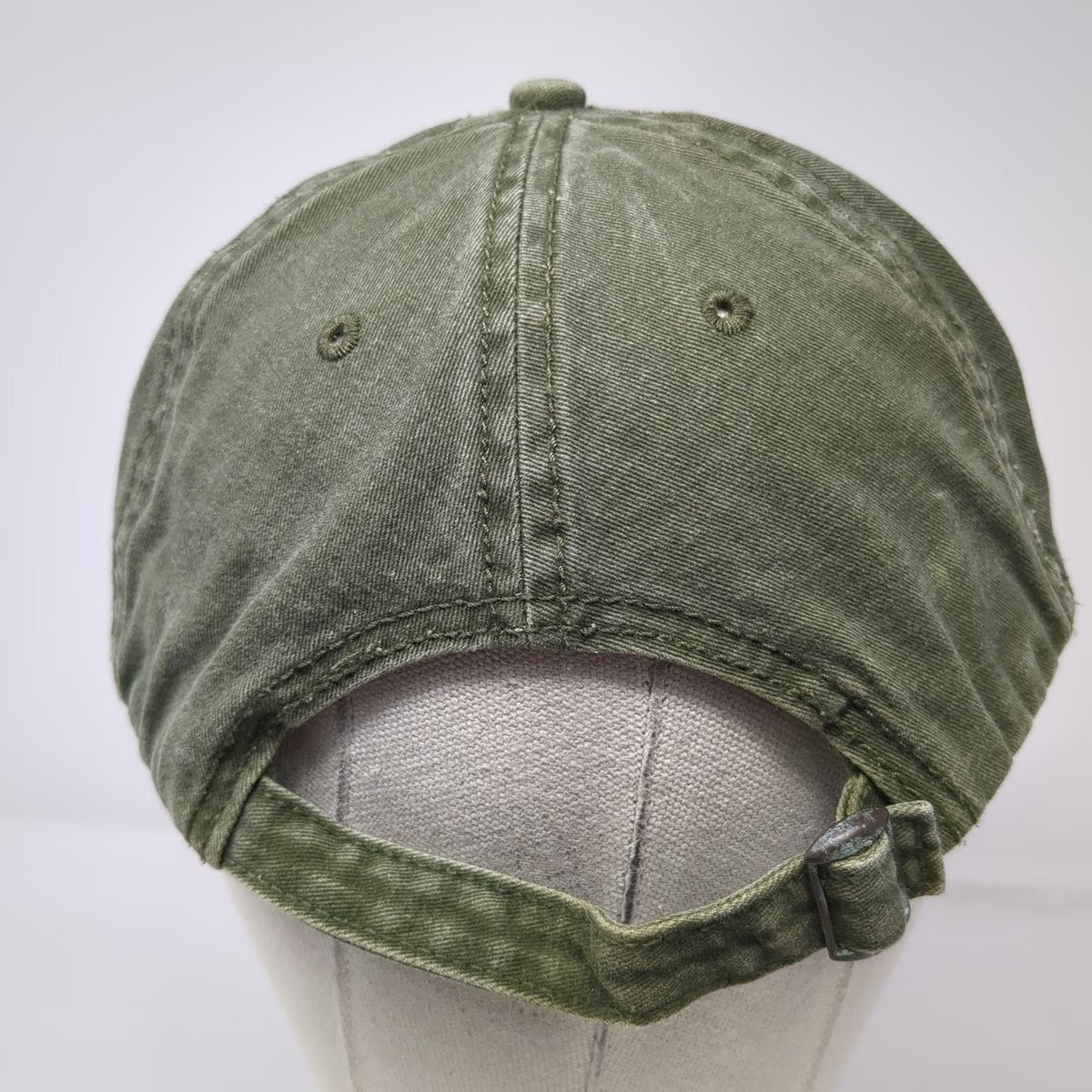 Green Baseball Cap One Size Guemes Island Resort Since 1947 Fish Embroidery Hat