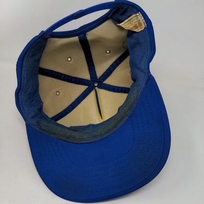 GE Indianapolis Service Center Snapback Rope Hat Blue OSFA Vent Holes