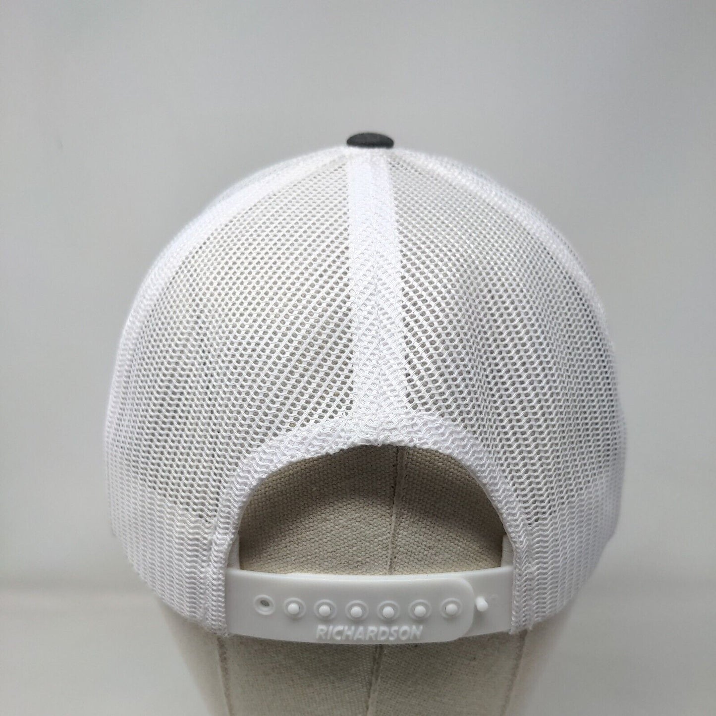 Team Idaho Snapback Mesh Back Trucker Hat Gray One Size Richardson