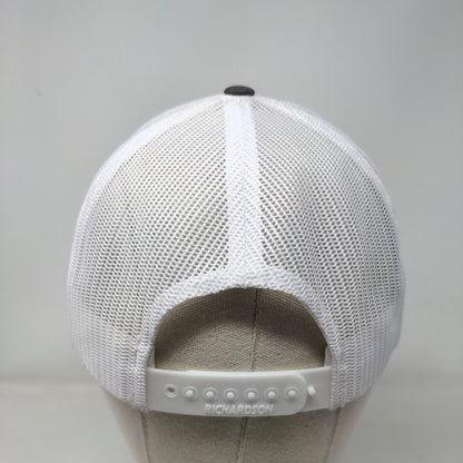 Team Idaho Snapback Mesh Back Trucker Hat Gray One Size Richardson