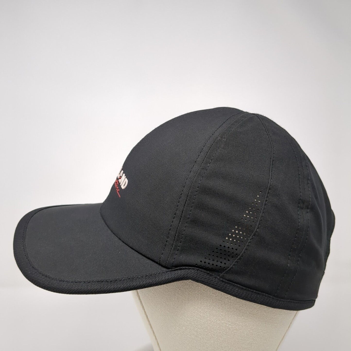 Kirkland Signature Strapback Hat Black One Size Adjustable Perforated