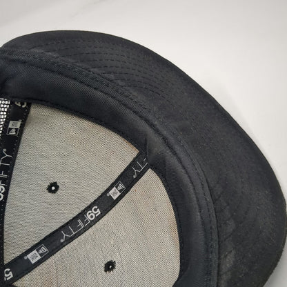 New Era Harley-Davidson Performance Parts Black 7 1/4 Baseball Cap Hat Mesh Back