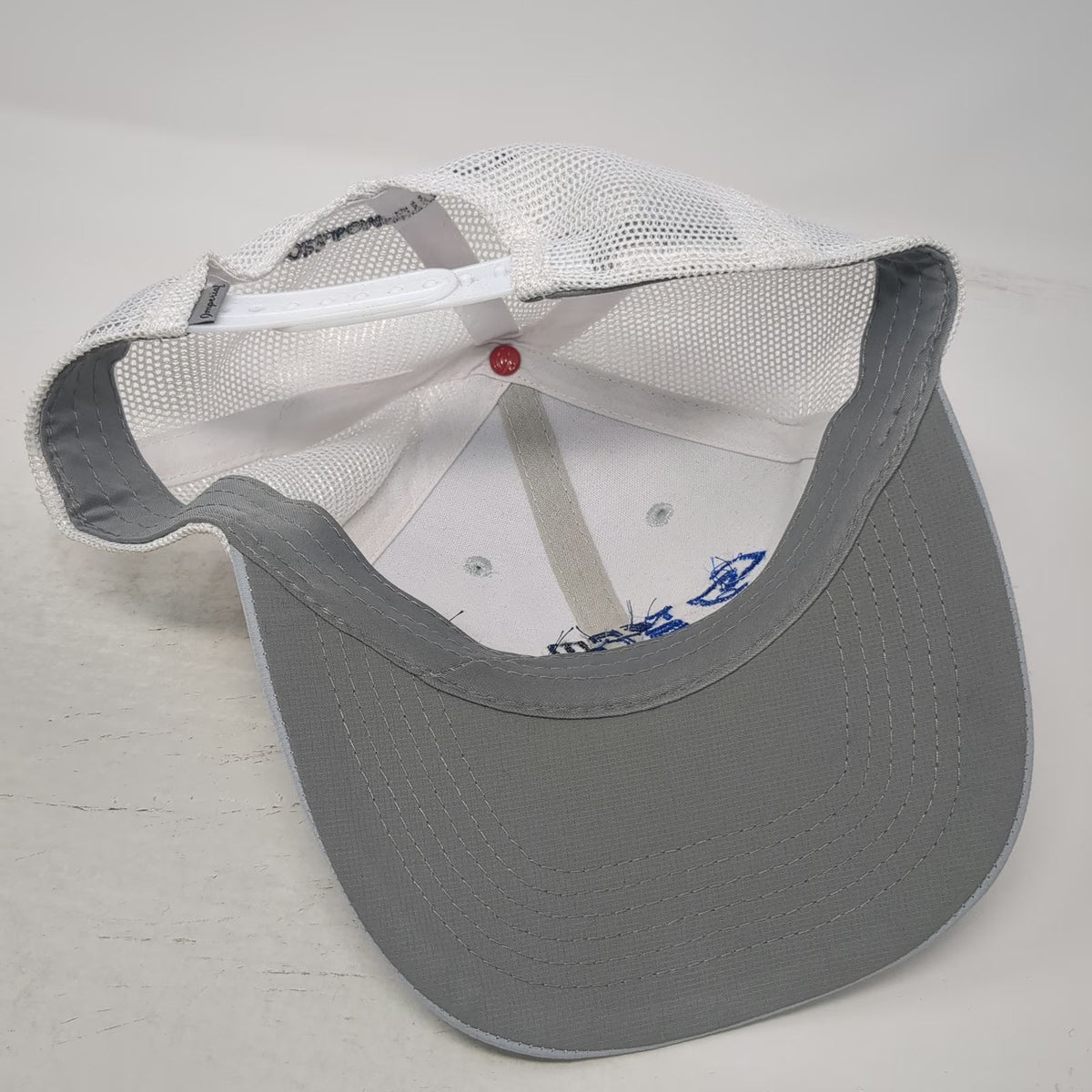 Imperial Trucker Hat Gray One Size Mesh Back 2023 Competition Team Snapback