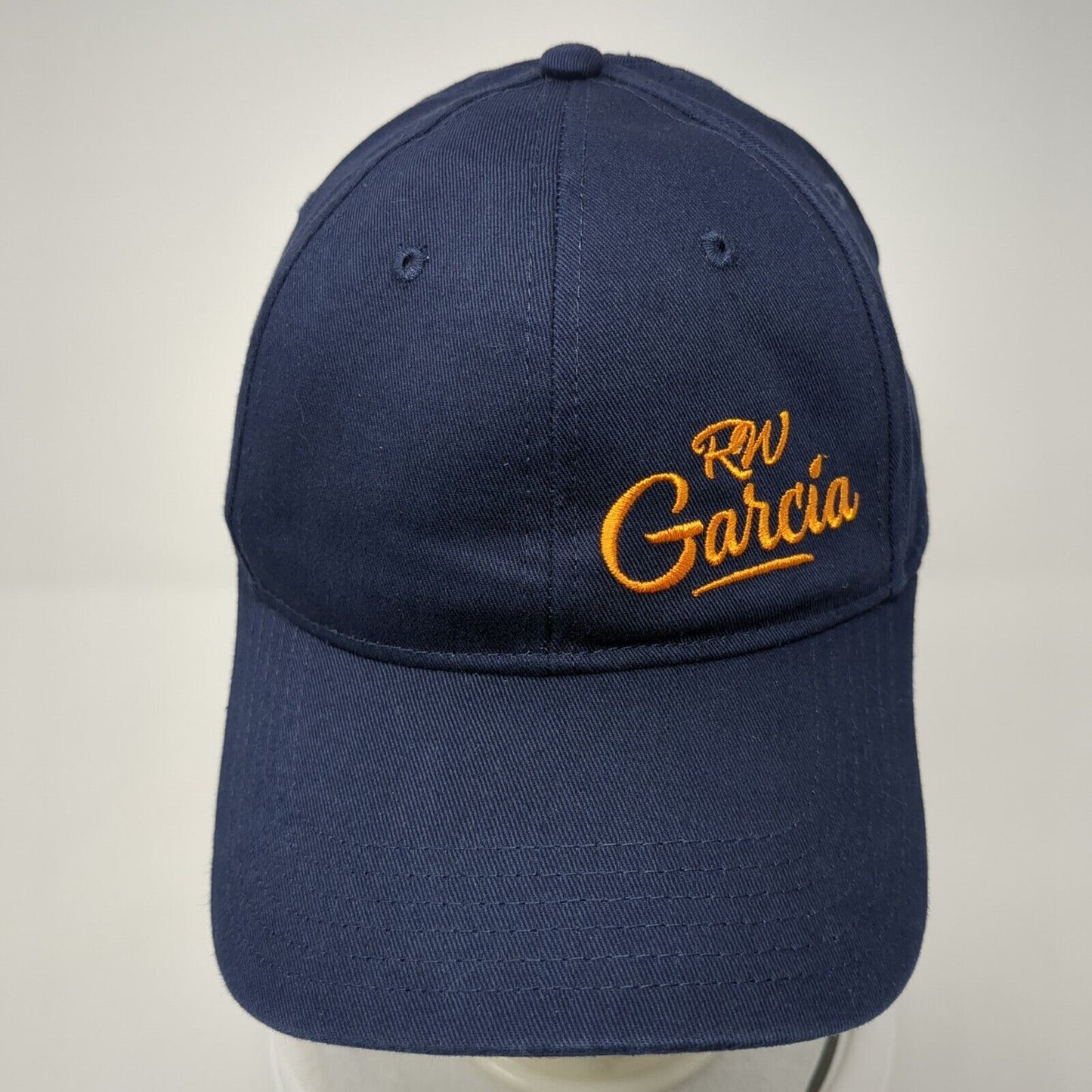 RW Garcia Snacks Strapback Hat Blue OSFM Adjustable Embroidered Otto