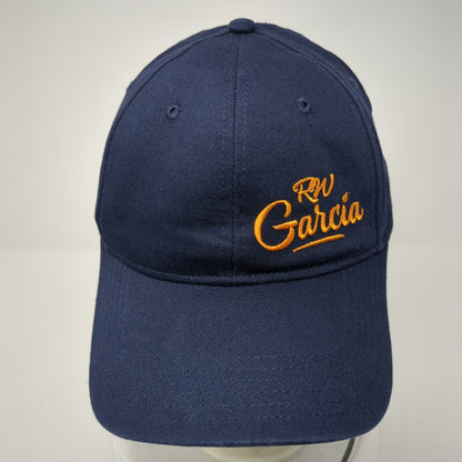 RW Garcia Snacks Strapback Hat Blue OSFM Adjustable Embroidered Otto