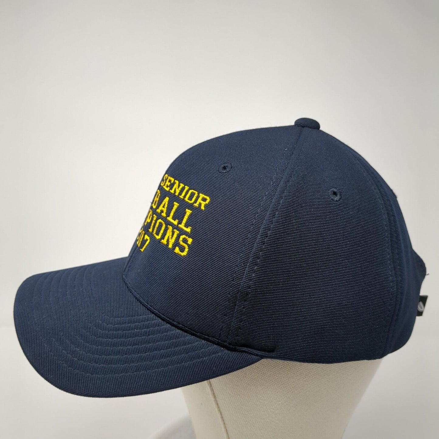 Idaho Senior Softball Champions 2017 Adult Strapback Hat Blue OS Performance