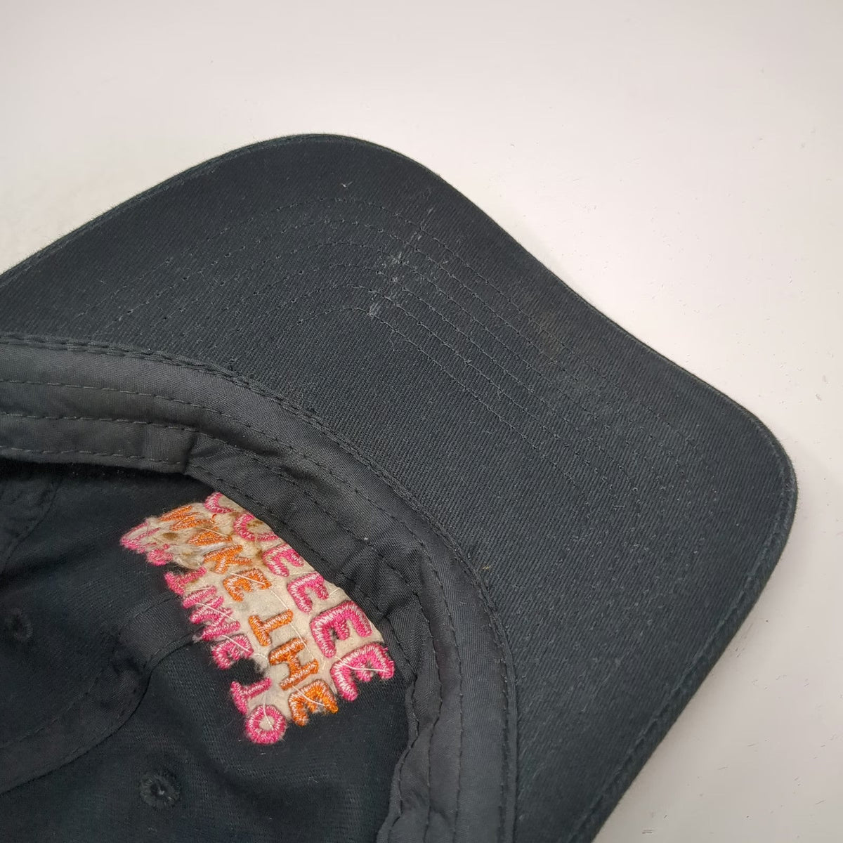 Dunkin DNKN Its Time To Make The Coffee Black Baseball Cap One Size Strapback