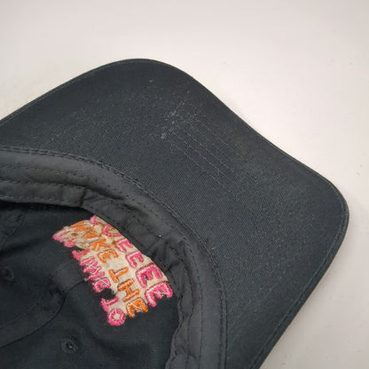 Dunkin DNKN Its Time To Make The Coffee Black Baseball Cap One Size Strapback