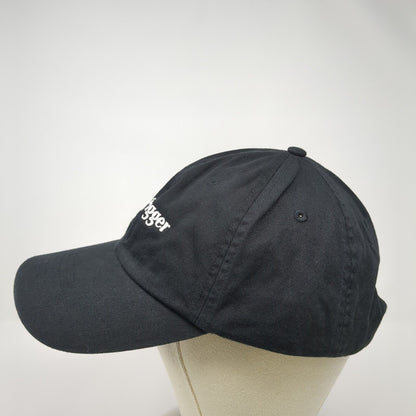 Not A Hugger Slideback Hat Black One Size Adjustable Embroidered Hit