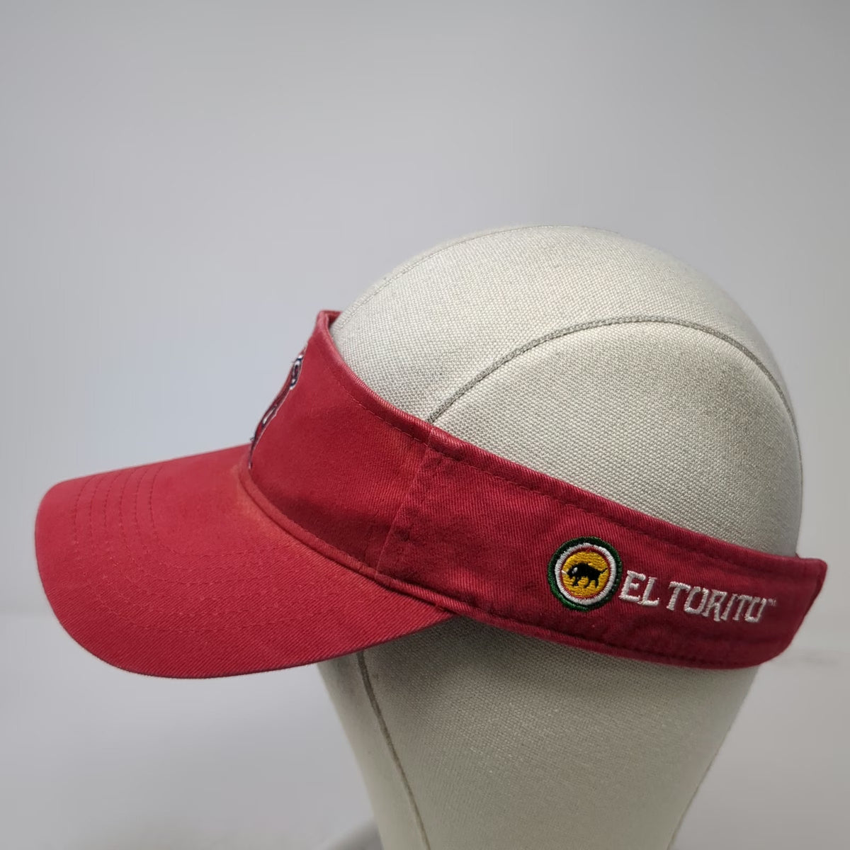Los Angeles Angels MLB RP & Associates Visor Red One Size El Torito Strapback