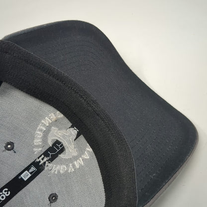 New Era Baseball Cap Gray XL 39THIRTY Century Handyman Services Curved Brim hat
