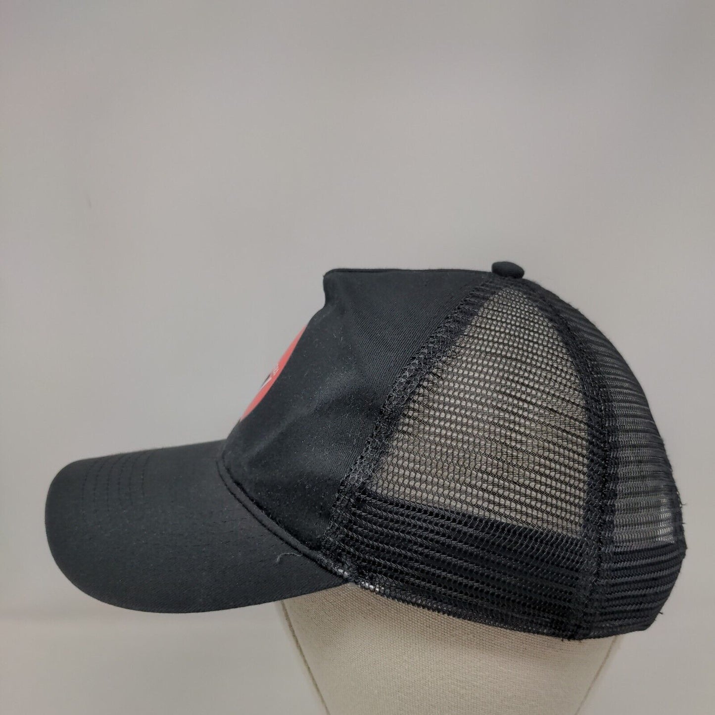 PG Fine Wines Snapback Mesh Back Trucker Hat Black One Size Beechfield