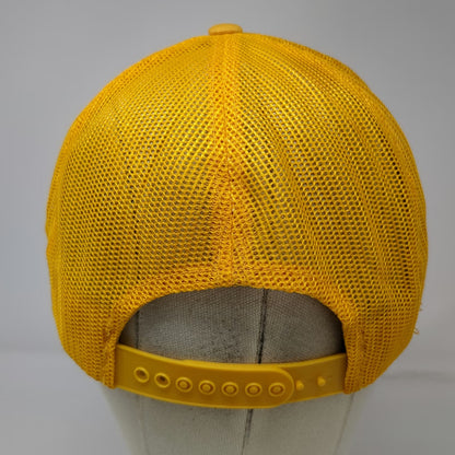G.T. Lanning Yellow Trucker Hat California Small Brewers Festival 1993 One Size