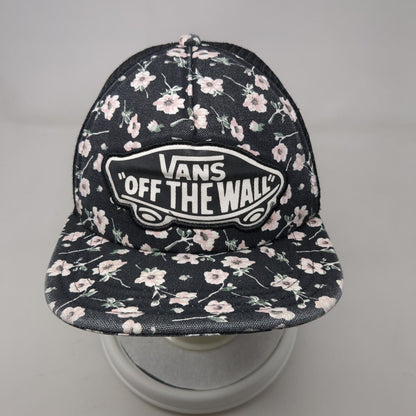 VANS Off The Wall Snapback Trucker Hat Multicolor One Size Floral Mesh Back