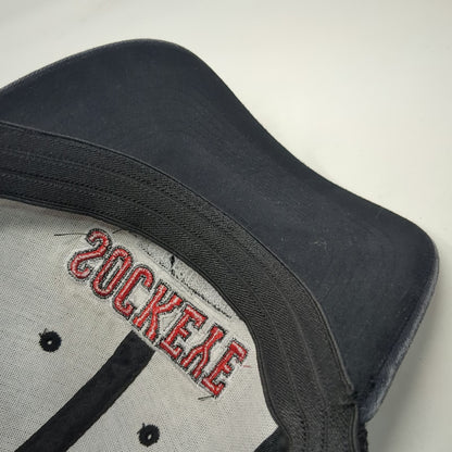 Vie Baseball Cap Black XL Sockeye Brewing Drink Like a Fish Hat Mesh Fitted