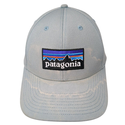 Patagonia Mountain Snapback Hat Blue One Size Adjustable Embroidered