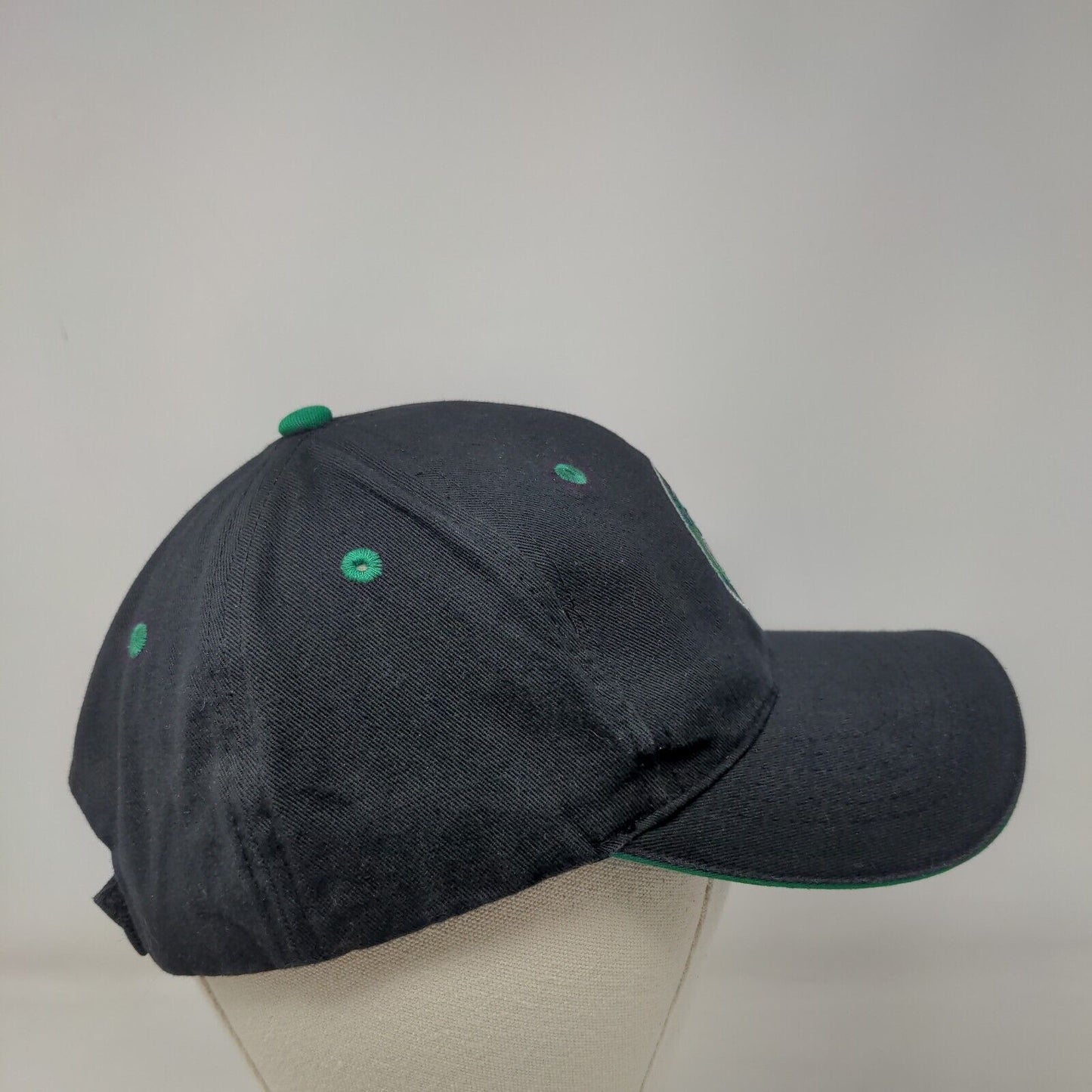Mountain View Mavericks Golf Strapback Hat Black OS Adjustable Bucks Athletic
