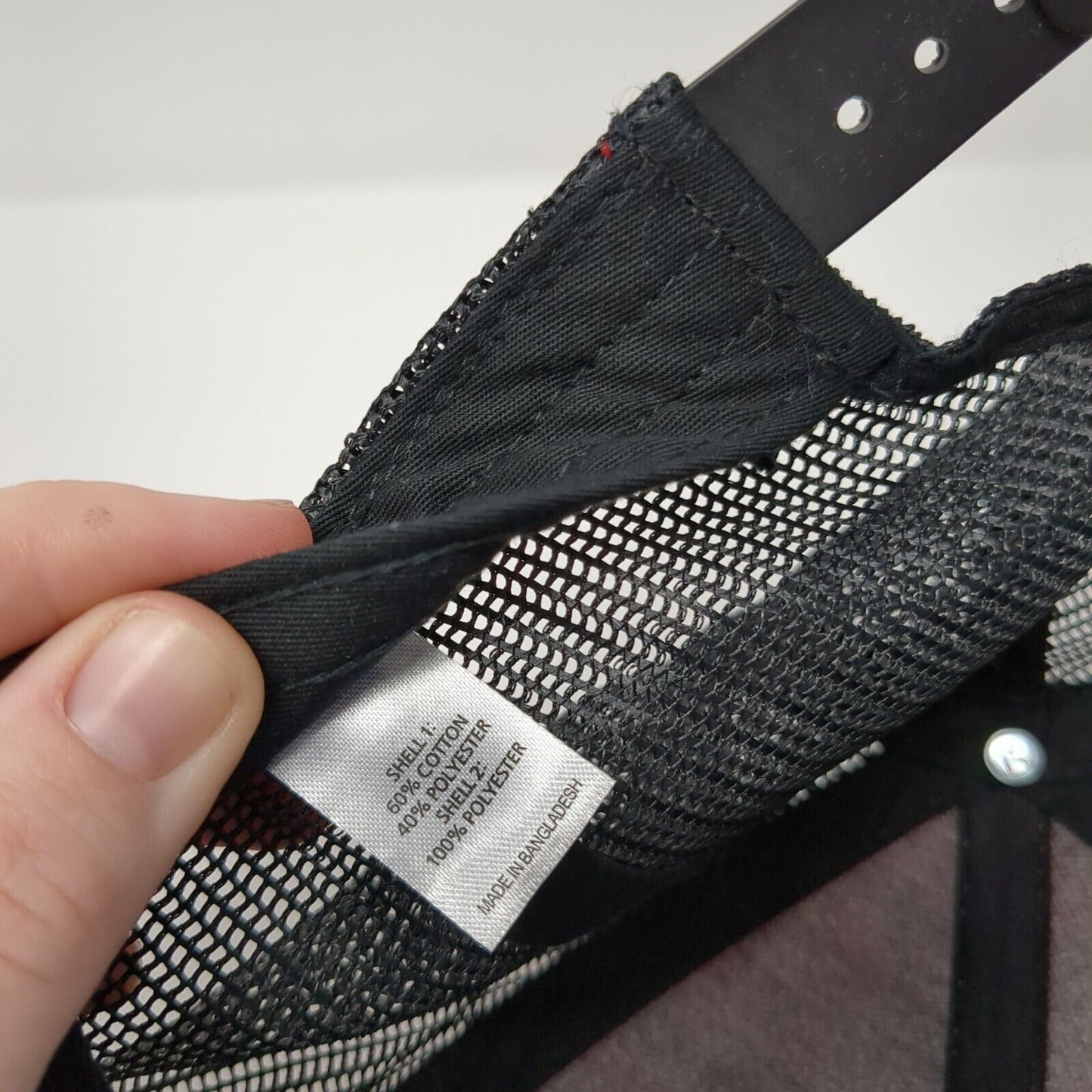 Richardson Snapback Trucker Hat Pink M/L Embroidered Logo Colorblock