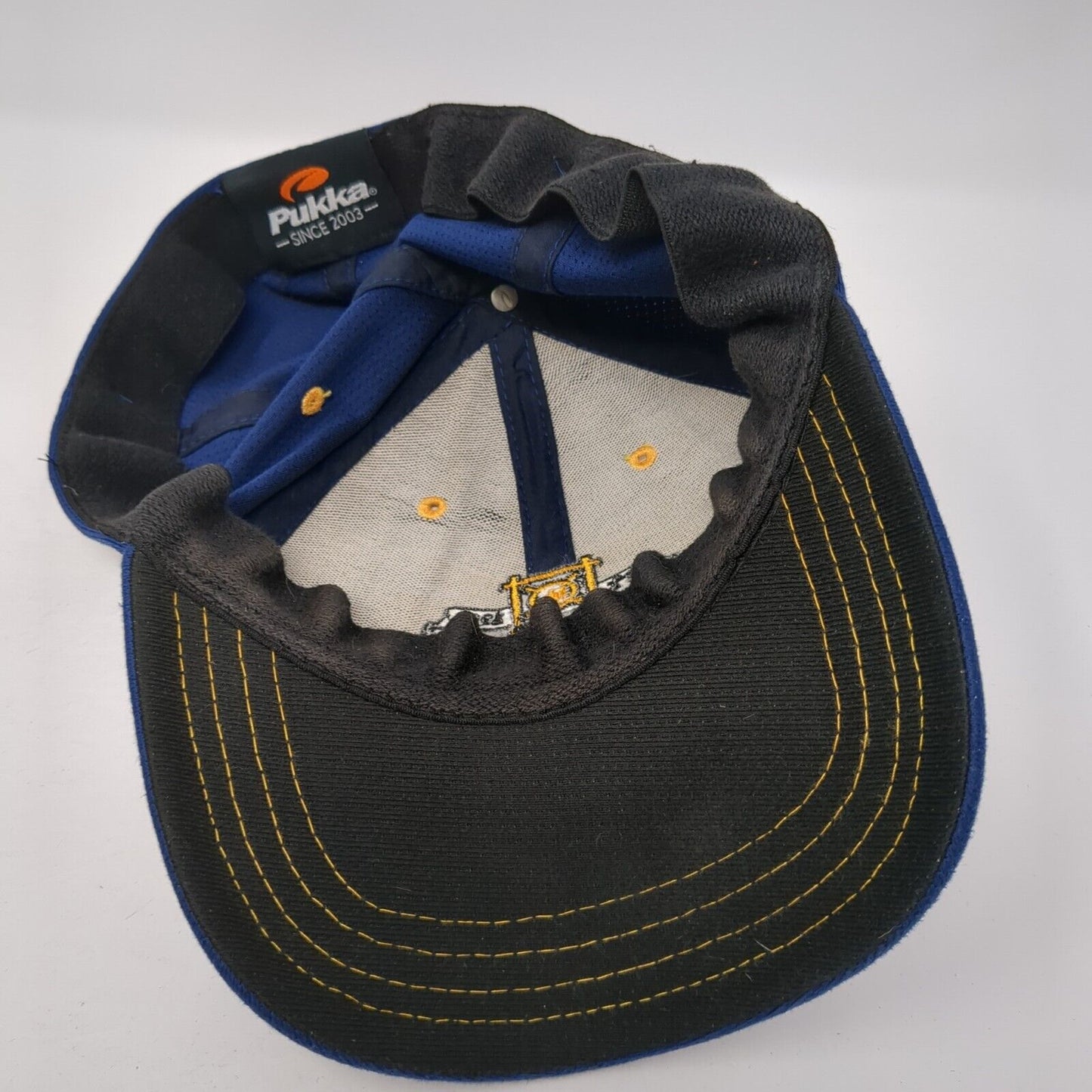 Hunter Ranch Est. 1994 Fitted Hat Blue L/XL Embroidered Polyester Pukka