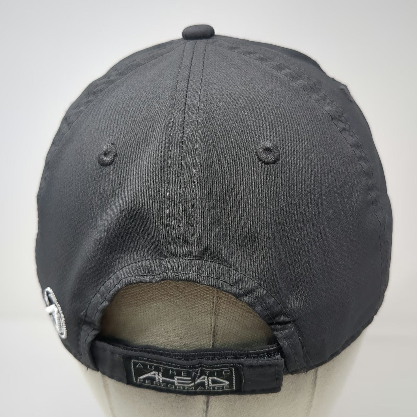 Ahead Baseball Cap Gray One Size Performance Turtle 1918 Golf Strapback Hat