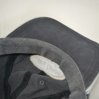 Ahead Baseball Cap Gray One Size Lake Tahoe Side Zipper Pocket Hat Slideback