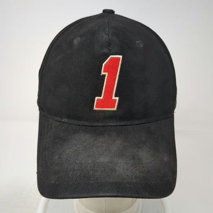 Forever 21 5 Panel Black One Size Number 1 Nation Under God Suede Style Hat