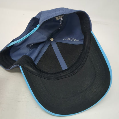 Nike Snapback Blue Hat One Size Dri-Fit Legacy 91 Perforated Two Tone Sport