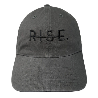 RISE Made For More Slideback Hat Gray One Size Adjustable Embroidered '47 Brand