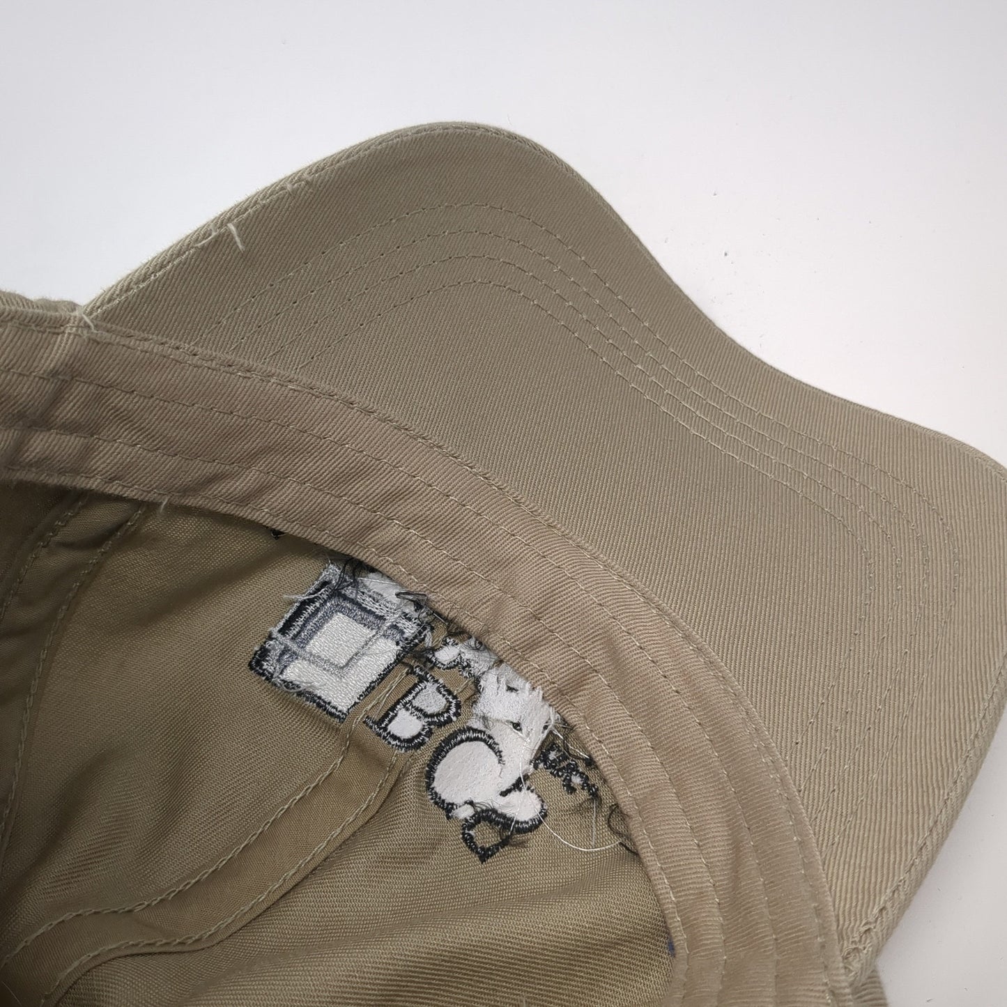 BCS Design Inc. Slideback Hat Brown One Size Adjustable Embroidered
