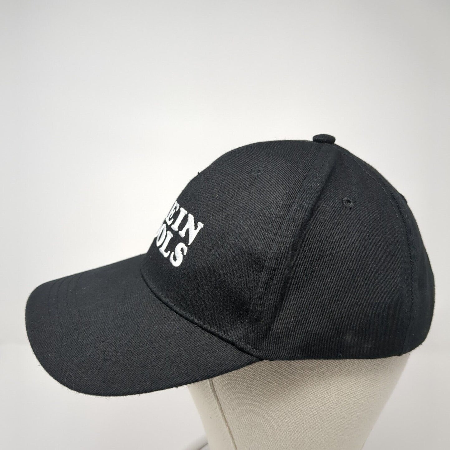 Klein Tools Lowe's Pro Strapback Hat Black One Size Adjustable Embroidered