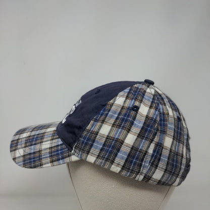 Norwegian Epic Strapback Hat Multi One Size Embroidered Plaid Sherry