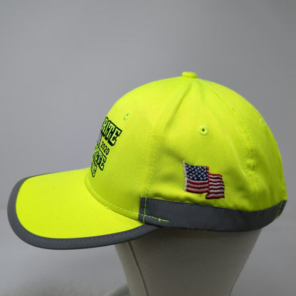 MAX Baseball Cap Green One Size Reflective High Vis Concrete Cutting Hat