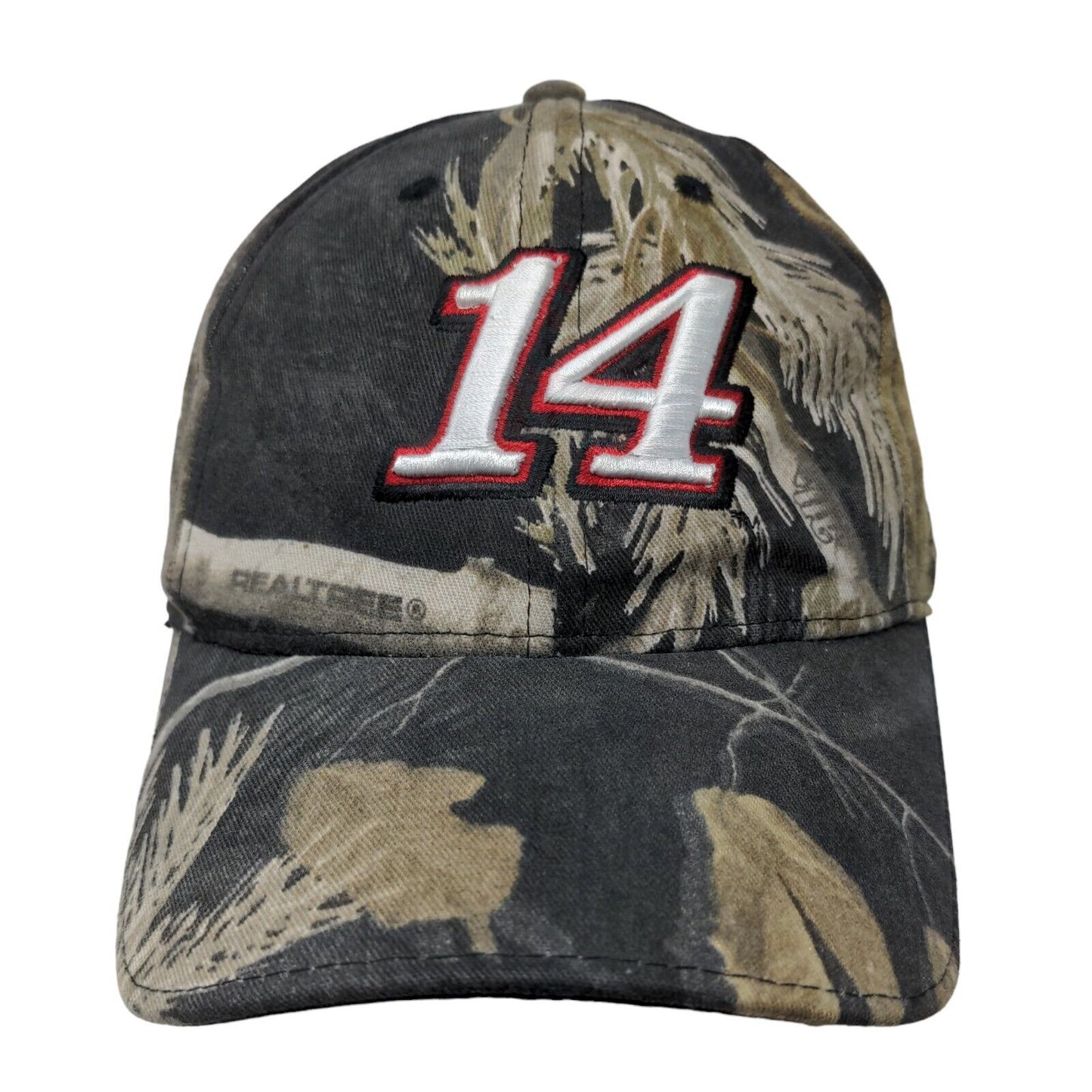 NASCAR Men's Strapback Realtree Camo Hat #14 Tony Stewart Embroidered Logo