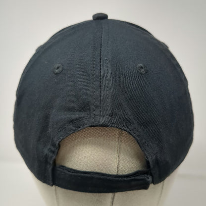 Loomstate Baseball Cap Black One Size Organic Cotton Slideback Chipotle Logo Hat