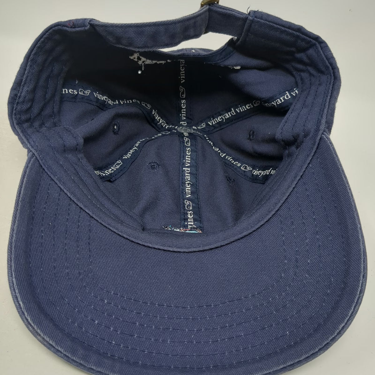 Vineyard Vines Blue One Size Baseball Cap Red SUV Jeep Off-Road Truck Cotton Hat