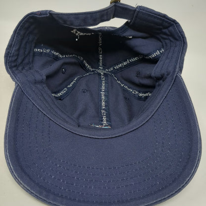 Vineyard Vines Blue One Size Baseball Cap Red SUV Jeep Off-Road Truck Cotton Hat