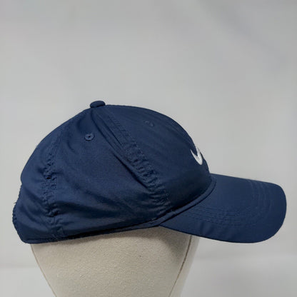 Nike Swoosh Strapback Hat Blue Child Adjustable Just Do It Dri-Fit