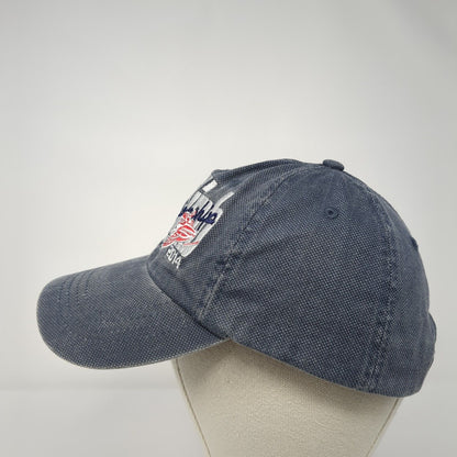 Hill Climb World Championship 2014 Jackson Hole Wyoming Strapback Hat Blue OS